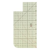 Линейка закройщика "Термостойкая" (10х5 см)