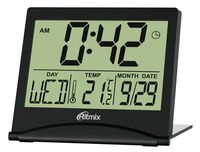Цифровые часы Ritmix CAT-042 (чёрные)