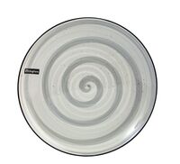Тарелка десертная керамическая "Графитовый бриз" (190 мм)
