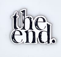Брошь "The End" (арт. 1040)