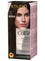 Крем-краска для волос "Ultima Color" тон: 3.0, темный каштан