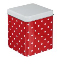 Банка для сыпучих продуктов "Горошек" (10х10х12 см)