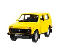 Машинка инерционная "Lada 4x4" (желтый)