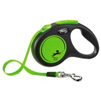 Поводок-рулетка "New Neon" (до 15 кг; неоново-зелёный)