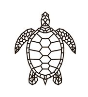 Сборная деревянная модель "Морская черепаха"