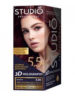 Крем-краска для волос "3D Holography" тон: 5.54, махагон
