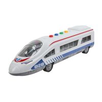 Машинка инерционная "Скоростной поезд" (белый)