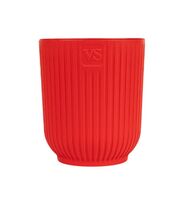 Горшок с дренажной системой "Эйва" (1,6 л; коралловый)