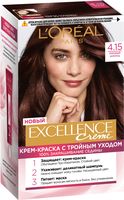 Крем-краска для волос "Excellence Creme" тон: 4.15, морозный шоколад