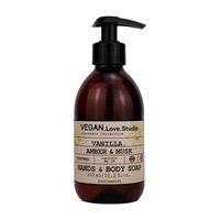 Парфюмированное мыло для рук и тела "Vanilla, Amber, Musk" (300 мл)