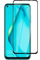 Защитное стекло CASE Full Glue для Huawei P40 lite / Nova 6SE (глянец; чёрное)