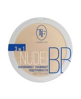 Компактная пудра для лица "Nude BB Powder" тон: 05, фарфоровый