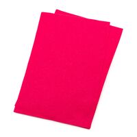 Фетр листовой мягкий "Айрис" (20х30 см; темно-розовый; 2 листа)