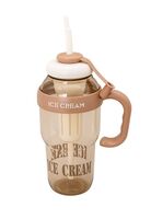 Бутылка для воды "Ice cream" (1400 мл; коричневая)