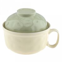 Бульонница керамическая "Семейная" (700 мл; светло-желтый)