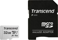 Карта памяти microSDHC 32Gb Transcend 300S (с адаптером)