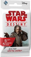 Бустер "Star Wars. Destiny. Путь Силы" (5 карт, кубик)