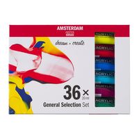 Краски акриловые "Amsterdam" (36 цветов)