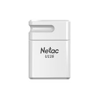 USB Flash Drive 32Gb Netac U116 mini (белый)