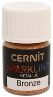 Мика-порошок "CERNIT Sparkling powder. Metallic" (бронза; 3 г)