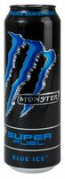 Напиток газированный "Monster Super Fuel Blue Ice" (500 мл)