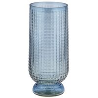 Ваза стеклянная "Маркуль-1" (31 см; черничный)