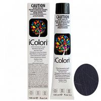 Крем-краска для волос "iColori" тон: 4.18, коричневый пепельно-шоколадный