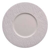 Тарелка фарфоровая "Wild Slate" (280 мм; белый)