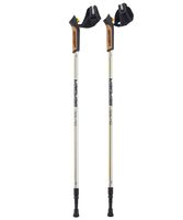 Палки для скандинавской ходьбы двухсекционные "Blade" (77-135 см; серебристо-жёлто-чёрные)