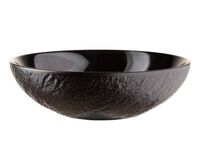 Тарелка суповая фарфоровая "Wild Slate" (200 мм; чёрный)