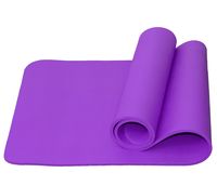Коврик для йоги и фитнеса (183x61x1 см; фиолетовый)