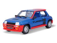 Модель машины "Renault 5 Turbo" (масштаб: 1/24; красно-синий)