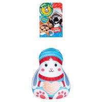 Игрушка для котов "Новогодний зайка"