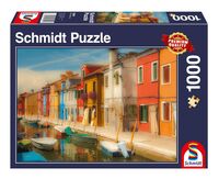 Пазл "Яркие домики Мурано" (1000 элементов)