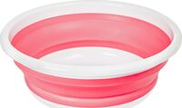 Таз складной (9 л; розовый)