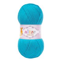 Пряжа "Cotton Gold №16" (100 г; 330 м; океан)