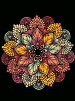 Картина по номерам "Мандала Спокойствия" (300х400 мм)