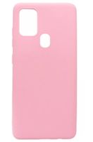 Чехол CASE Matte Samsung Galaxy A21s (светло-розовый)
