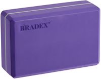 Блок для йоги "SF 0409" (фиолетовый)