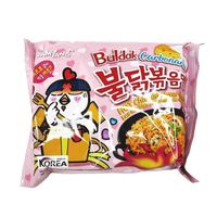 Лапша быстрого приготовления "Hot Chicken Flavour Ramen Carbonara. Со вкусом курицы и соуса карбонара" (80 г)