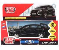 Машинка инерционная "Lada Xray" (чёрная)