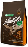 Корм сухой для собак "Lifestyle Grain Free Salmon" (1,5 кг; лосось с крилью)