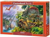 Пазл "Долина динозавров" (500 элементов)