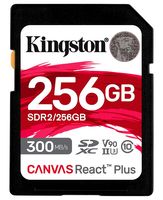 Карта памяти 256 GB Canvas React Plus SDXC Kingston