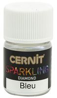Мика-порошок "CERNIT Sparkling powder. Diamond" (голубой; 5 г)