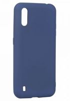 Чехол CASE Matte Samsung Galaxy M01 (синий)