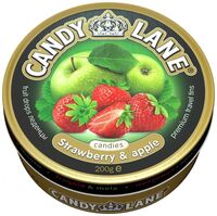 Леденцы "Candy Lane. Клубника и яблоко" (200 г)