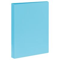 Папка на кольцах "Стамм" (А4; голубая)