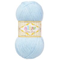 Пряжа "Baby Best №183" (100 г; 240 м; голубой)