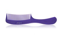 Гребень для волос "Kaizer" (фиолетовый; с ручкой)